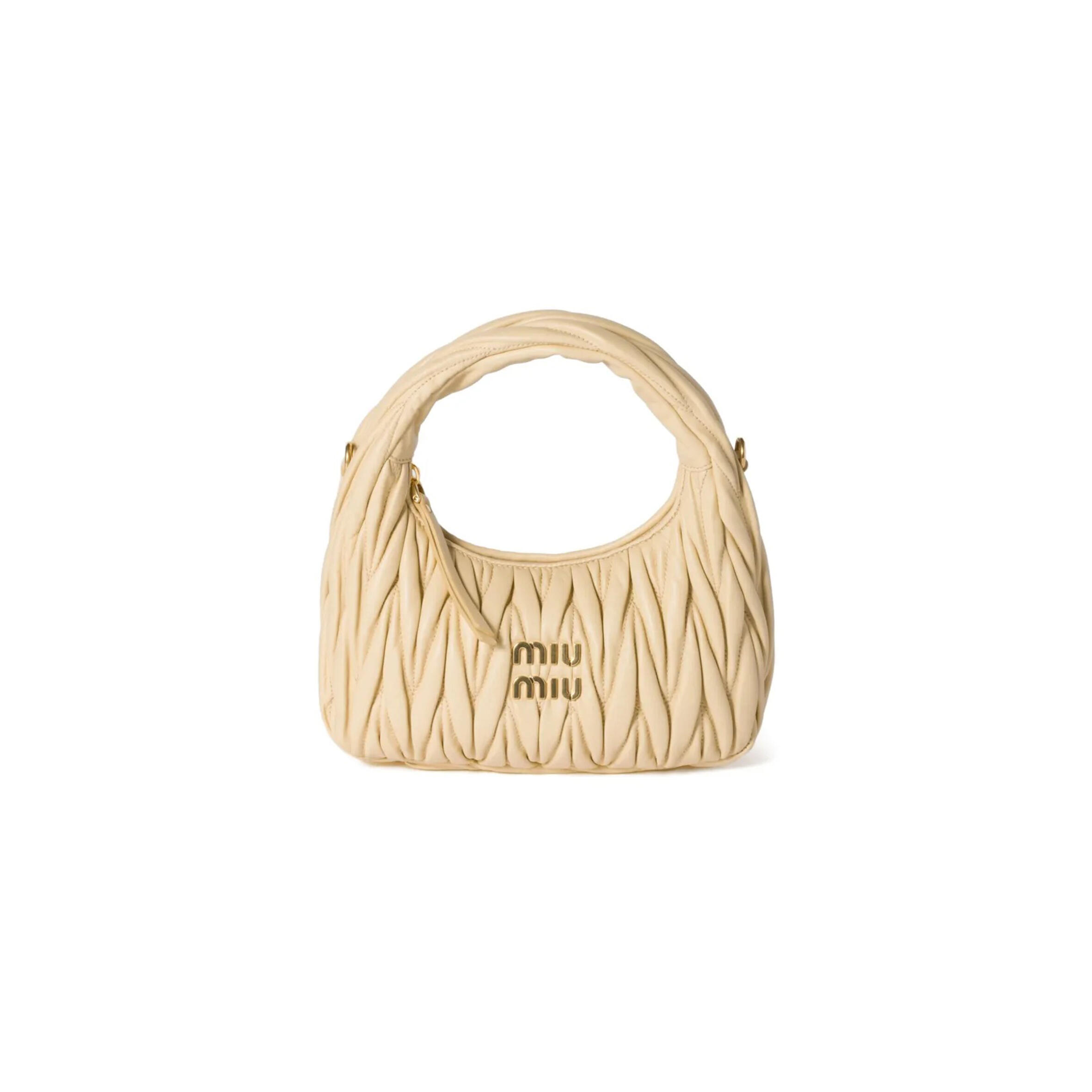 MIU MIU WANDER HANDBAG 5BC125 (20*19*6cm)